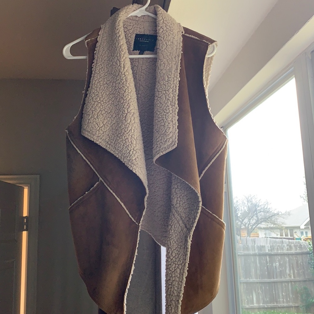 Fuzzy vest